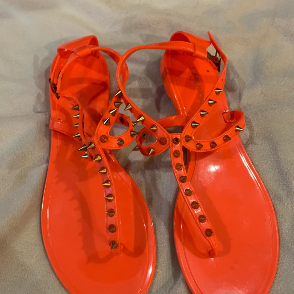 Steve Madden JellyBelly Coral Sandals
